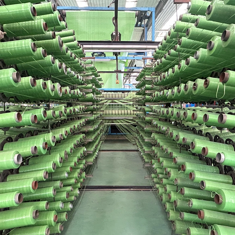 Green environmental protection plastic flat wire woven geotextile ls